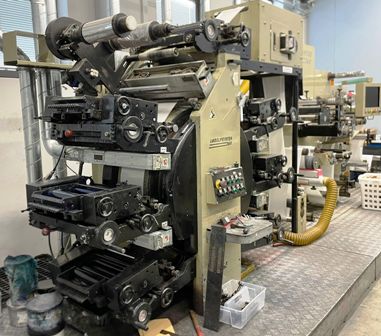 Letterpress printing machine